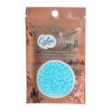 11/0 Cylin Beads #1228 Matte Macaron Light Blue 25g Bag