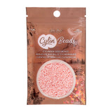 11/0 Cylin Beads #1229 Matte Macaron Tangerine 25g Bag