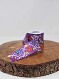Printed Ribbon 2" Metis Purple - Per Yard