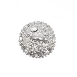 Magnetic Rhinestone Clasp 12mm Silver 1/pk
