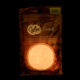 11/0 Cylin Beads #1118 Glow In Dark AB Pink Neon 25g Bag