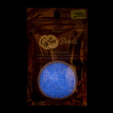 11/0 Cylin Beads #1120 Glow In Dark AB Violet 25g Bag