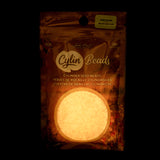 11/0 Cylin Beads #1129 Glow In Dark AB Coral 25g Bag