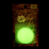 11/0 Cylin Beads #1143 Glow In Dark Yellow Neon 25g Bag