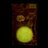 11/0 Cylin Beads #1146 Glow In Dark Gold Yellow 25g Bag