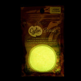 11/0 Cylin Beads #1147 Glow In Dark Light Yellow 25g Bag