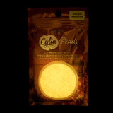 11/0 Cylin Beads #1148 Glow In Dark Orange 25g Bag