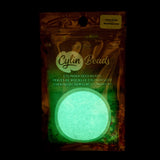 11/0 Cylin Beads #1150 Glow In Dark Blue 25g Bag