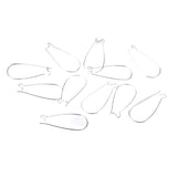 Silver Kidney Hook Earrings 100/pk