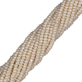 11/0 Czech Charlottes #46112 Opaque Eggshell Ceylan 12str/Hank