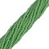 11/0 Czech Charlottes #53210 Péridot Opaque 12str/Hank