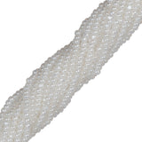 11/0 Czech Charlottes #57102 Opaque Blanc Ceylan 12str/Hank