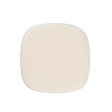 Resin Cabochons, Square 15mm Matte Cream 10/pk