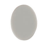 Resin Cabochons, Oval 19mm Matte Marble Grey 10/pk