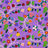 Cotton Fabric Spring Majesty #35000 Purple - Half Yard