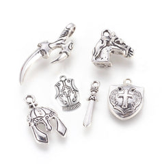 Medieval Assorted Charms 6/pk