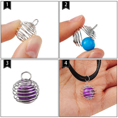 Wire Cage Necklace Kit