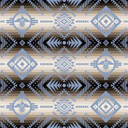 Cotton Fabric Thunderbird #647 Earth - Half Yard