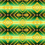 Cotton Fabric Thunderbird #647 Green - Half Yard