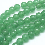 Malaysia Jade Beads 4mm Round (Natural/Dyed) 15-16" Strand