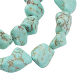 Turquoise Nugget Beads 9-19mm (Natural) 15-16" Strand