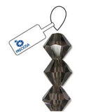 6mm Black Diamond Preciosa Toupie 5" Brin