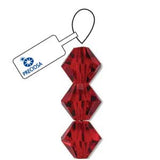 4mm Light Siam Preciosa Toupie 5" Brin