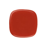 Resin Cabochons, Square 15mm Matte Terracotta 10/pk