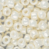 6/0 Perles de Rocailles Toho #122 Blanc Navajo Lustré Opaque Flacon de 8-9g