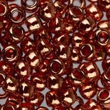 6/0 perles de rocaille Toho # 329 coucher de soleil africain lustré doré flacon de 8 à 9 g