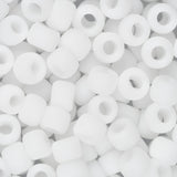 6/0 perles de rocaille Toho # 41F flacon blanc givré opaque de 8 à 9 g
