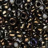 6/0 Perles de Rocailles Toho #83 Iris Métallique Marron 8-9g Flacon
