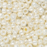 8/0 Perles de Rocailles Toho #122 Opaque Lustered Navajo Blanc Flacon de 8-9g