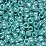 Perles de rocaille Toho 8/0 # 132 Turquoise lustrée opaque Flacon de 8 à 9 g