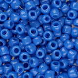 8/0 Toho Rocailles #43D Opaque Bleuet 8-9g Flacon