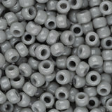 8/0 Perles de Rocailles Toho #53 Gris Opaque Flacon de 8-9g