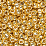 Perles de rocaille Toho 8/0 #PF557 Perma Finish Galvanized Starlight Flacon de 8 à 9 g