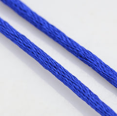 2mm Blue Rattail Cord 10m