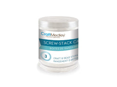 2 3/4" Screw Stack Canisters 3/pk