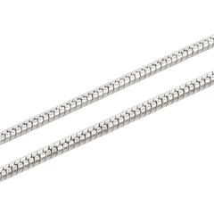 Necklace Snake Chain 18" Nickel 1/pk