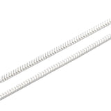 Necklace Snake Chain 18" Silver 1/pk