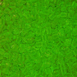 11/0 Perles de Rocailles Toho #2721 Cristal Jaune / Flacon Vert Vif 8-9g