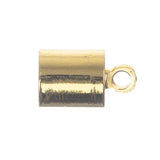 Embouts dorés 6mm 10/pk