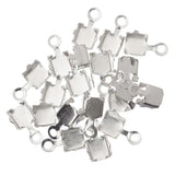 Embouts argentés de 3,5 mm 20/pk