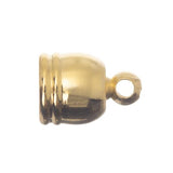 Embouts dorés 7mm 10/pk