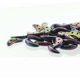 Crescent Beads Jet Iris Violet Flacon 5g