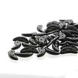 Flacon Crescent Beads Jet 5g