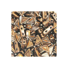 *6mm Czech Tango Beads Crystal Bronze Capri 5.3g