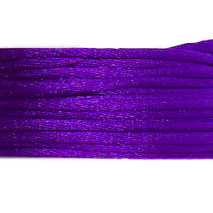 1.5mm Dark Purple Rattail Cord 20yd