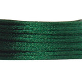 1.5mm Dark Hunter Green Rattail Cord 20yd